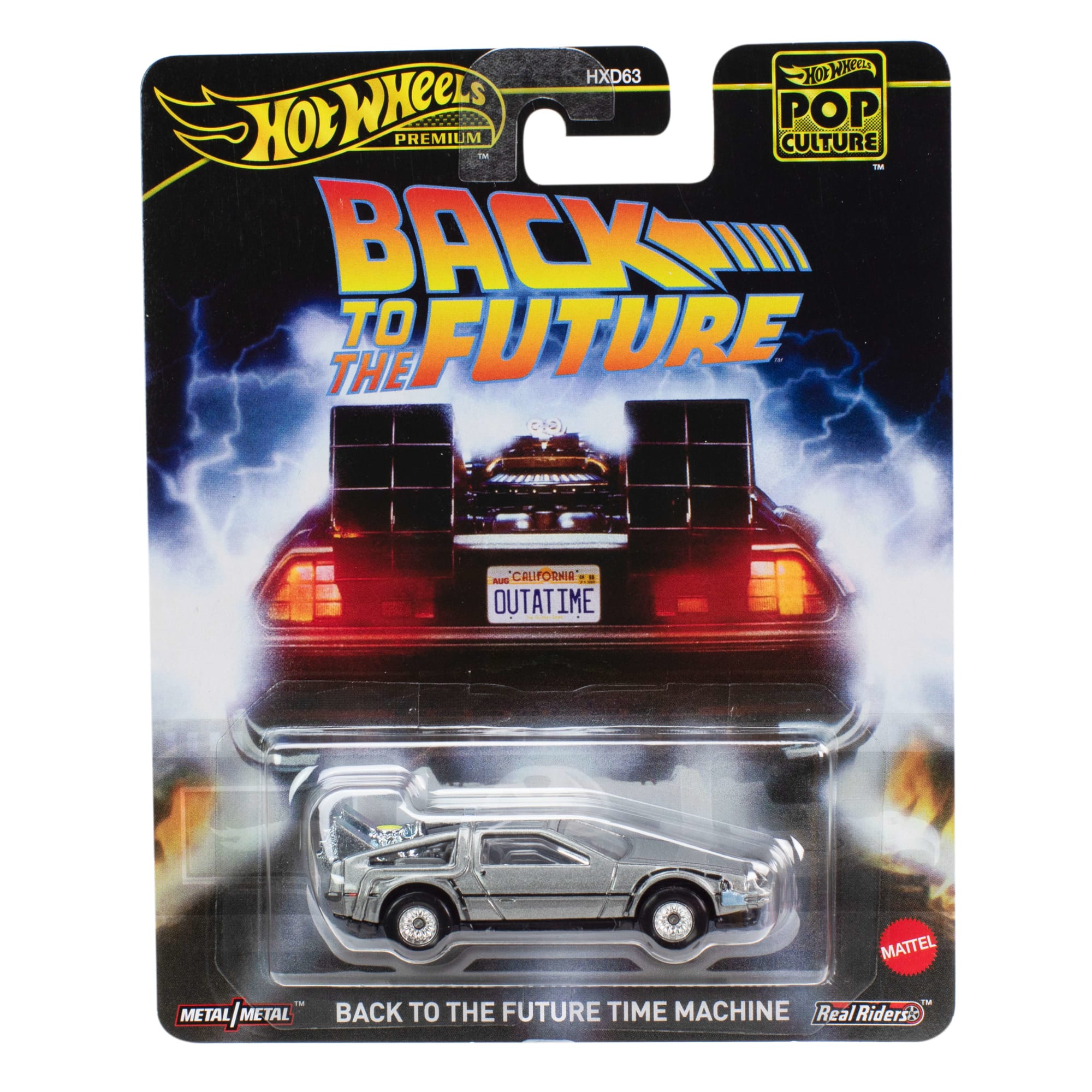 Hot Wheels Collector Vehículo de Colección BTTF DeLorean DMC12