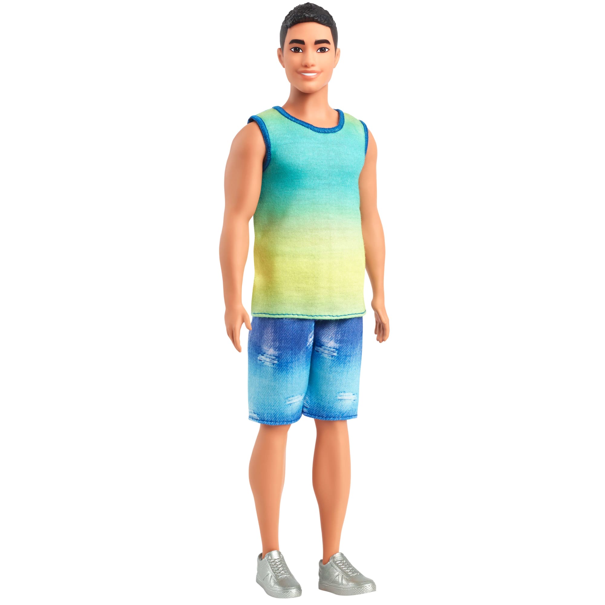 Barbie Fashionista Muñeco Ken Playera de Tirantes y Short