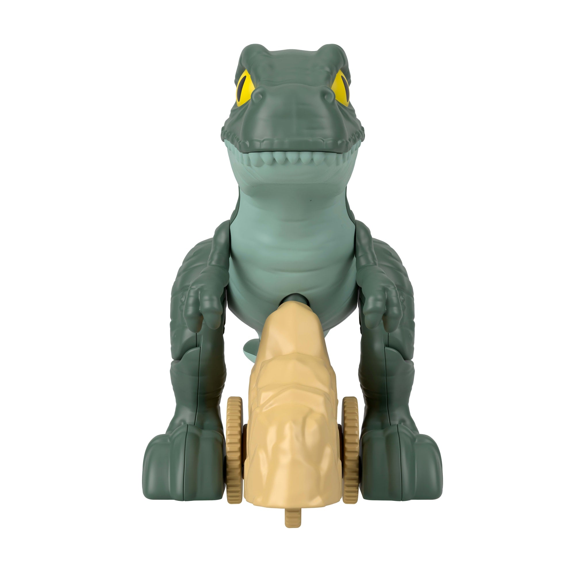 Fisher-Price Imaginext Jurassic World Tyrannosaurus Rex Dinosaur Toy With Wheels & Wiggling Motion