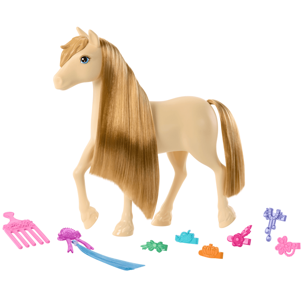 Barbie Detective La Gran Carrera de Caballos Set de Juego Pony Peinados Divertidos Sorpresa