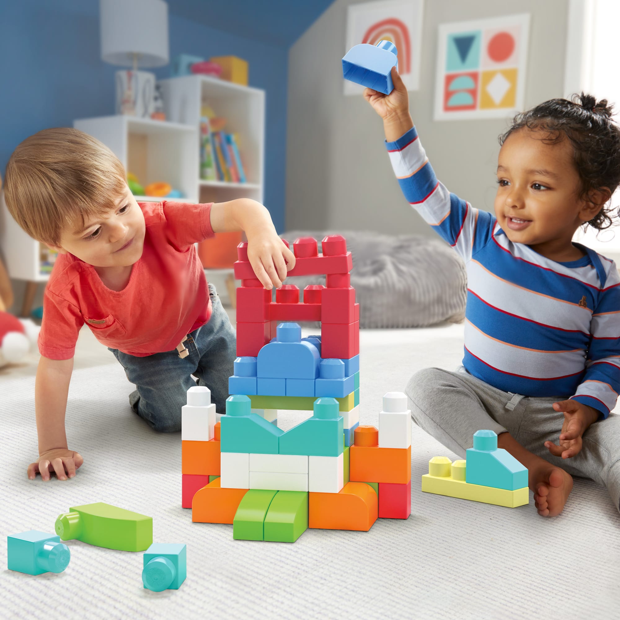MEGA Bloks First Builders Big Building Bag - Pink