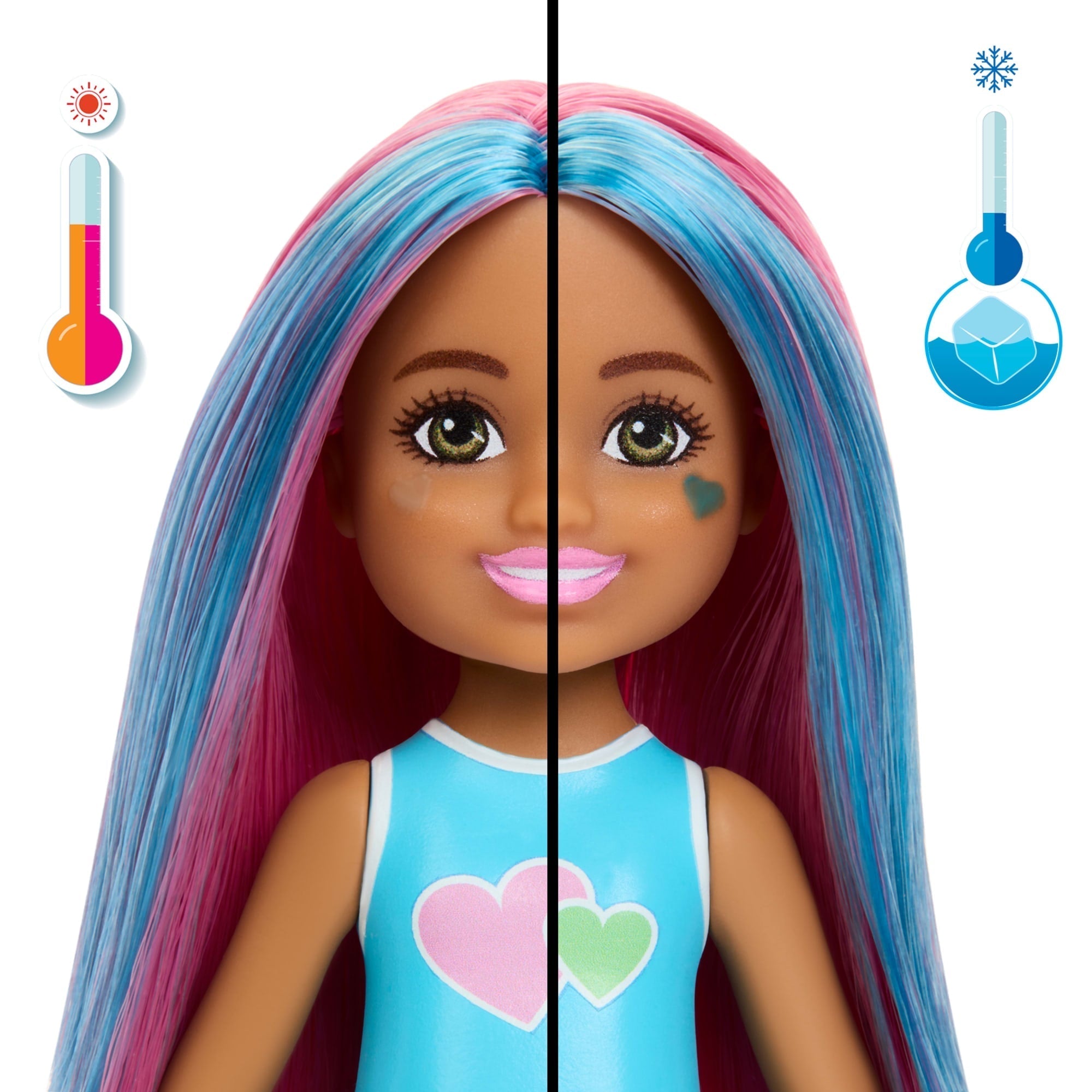 Barbie  Pop Reveal  Chelsea  Série Frappés  Poupée, 5Surprises