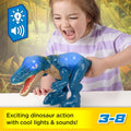 Imaginext Jurassic World Growl & Glow Baryonyx Dinosaur Toy With Lights Sounds & Chomping Action